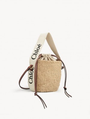 Baskets Chloe Small Woody Białe | CHE-SR13657