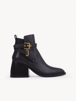 Botki Chloe Averi Czarne | CHE-SR14870