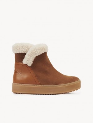 Botki Chloe Juliet Brązowe | CHE-SR14859