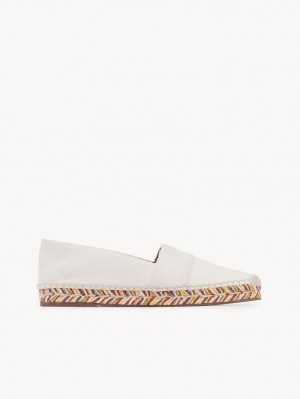 Espadryle Chloe Piia Płaskie Szare | CHE-SR14154