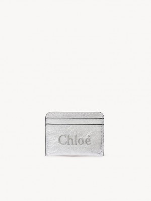 Etui na Karty Chloe Sense Srebrne | CHE-SR14311