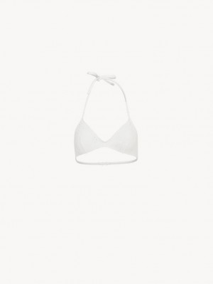 Kostium Plażowy Chloe X Eres Papuasia Triangle Białe | CHE-SR14122