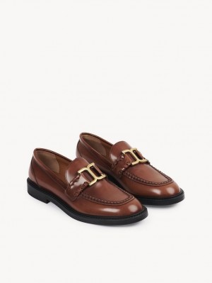 Loafer Chloe Marcie Brązowe | CHE-SR14249