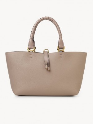 Torby Tote Chloe Marcie Small Beżowe | CHE-SR13388