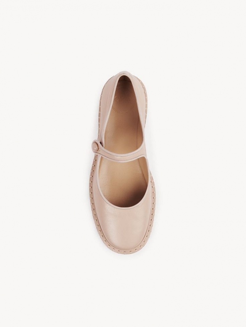 Ballet Flat Chloe Rubie Różowe | CHE-SR14258