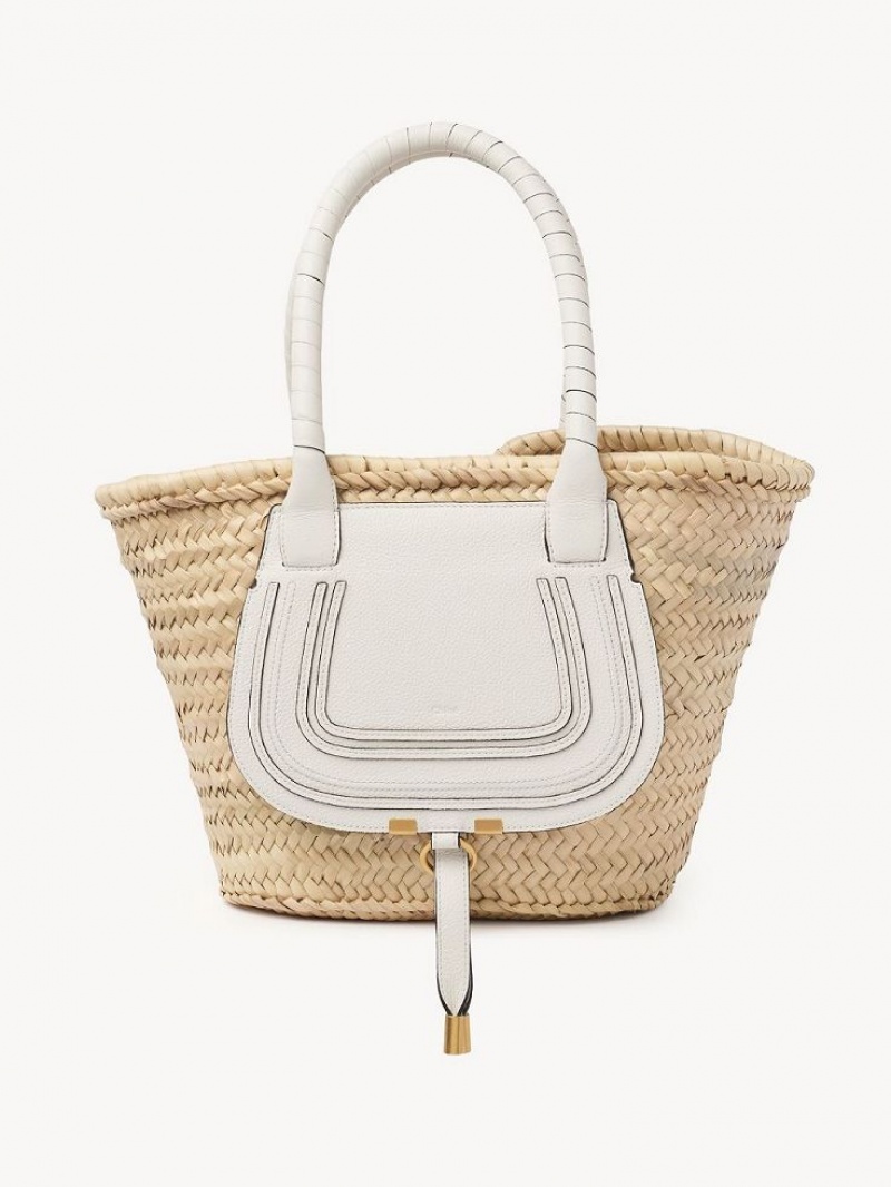 Baskets Chloe Medium Marcie Białe | CHE-SR13632