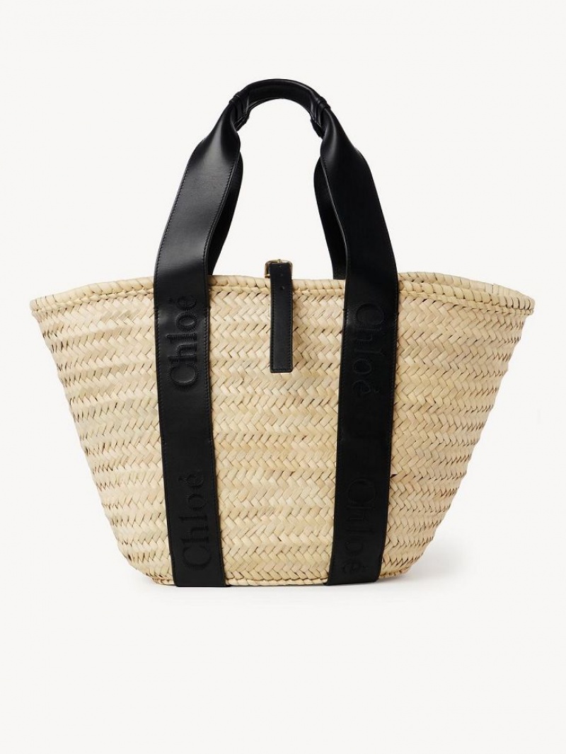 Baskets Chloe Sense Medium Czarne | CHE-SR13642