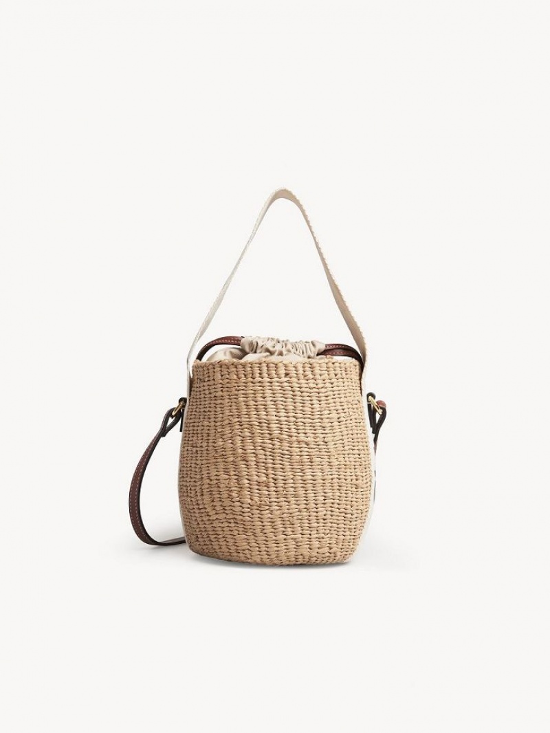 Baskets Chloe Small Woody Białe | CHE-SR13657