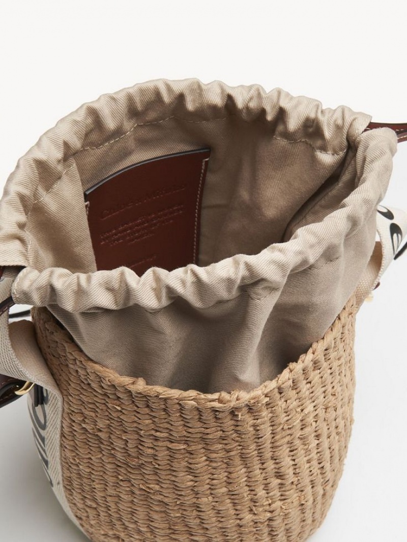 Baskets Chloe Small Woody Białe | CHE-SR13657