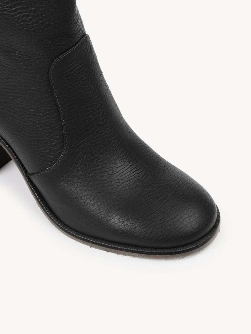 Botki Chloe Aryel Obcasie Czarne | CHE-SR14857