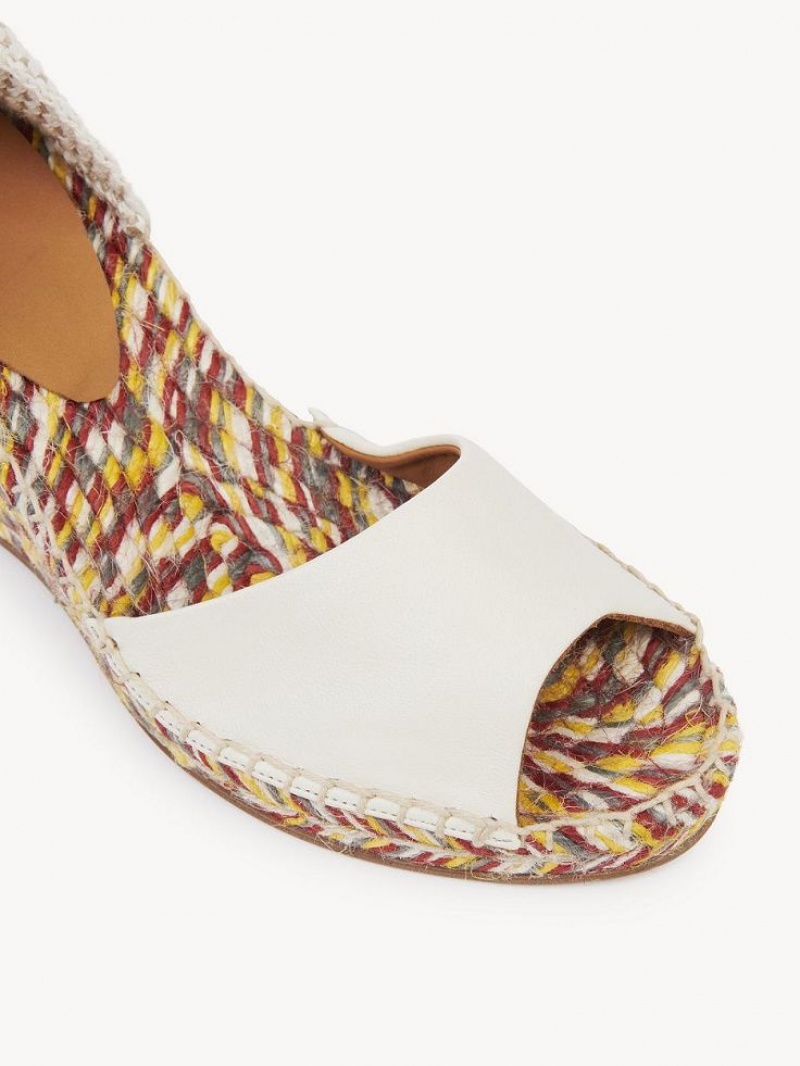 Espadryle Chloe Piia Białe | CHE-SR14149