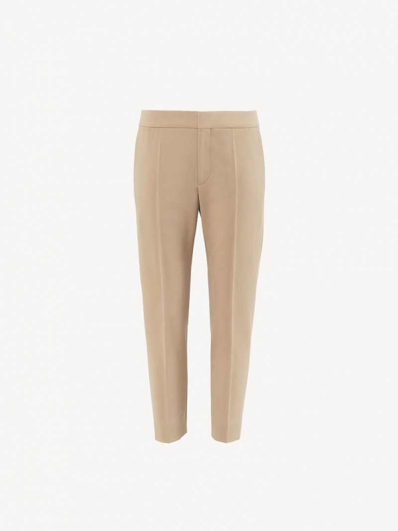 Garnitur Chloe Cropped Brązowe | CHE-SR14047