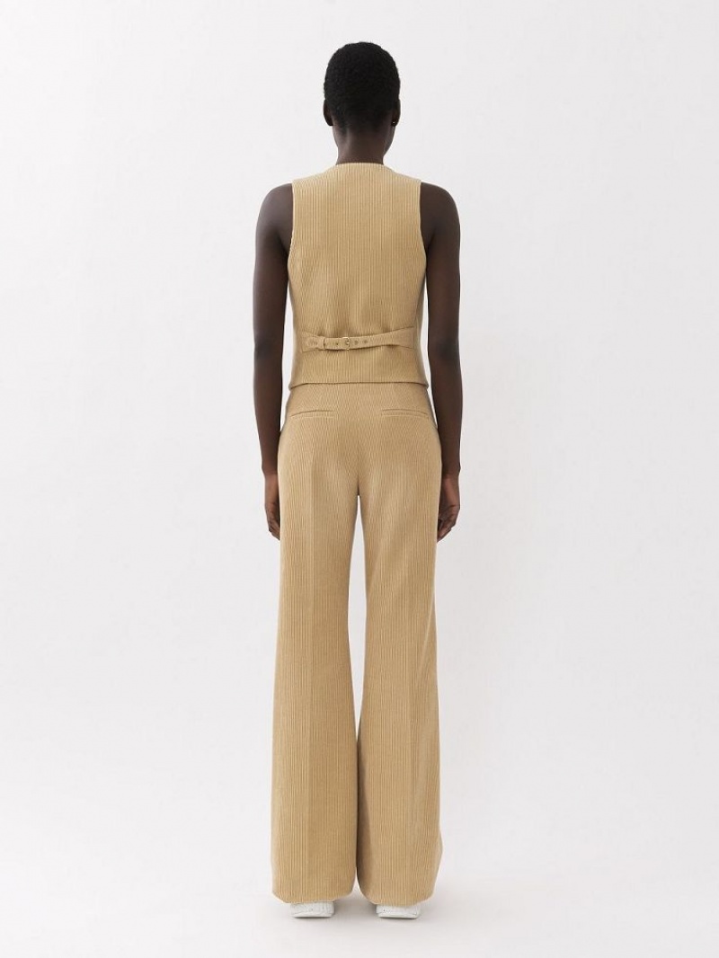 Garnitur Chloe Klasyczne Vest Beżowe | CHE-SR14069