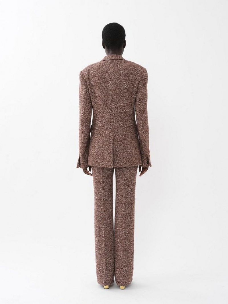 Garnitur Chloe Slim Flared Kolorowe | CHE-SR14062