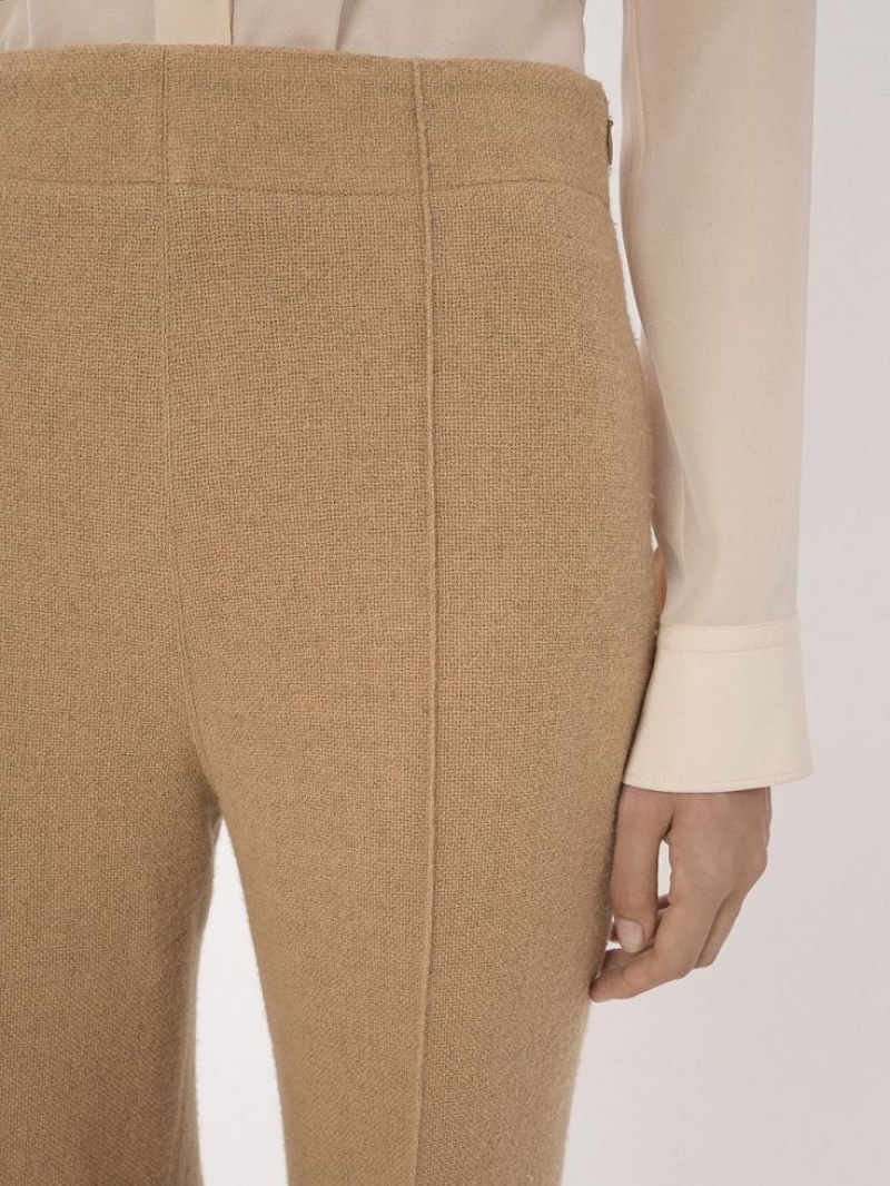 Garnitur Chloe Szerokie-leg Brązowe | CHE-SR14035
