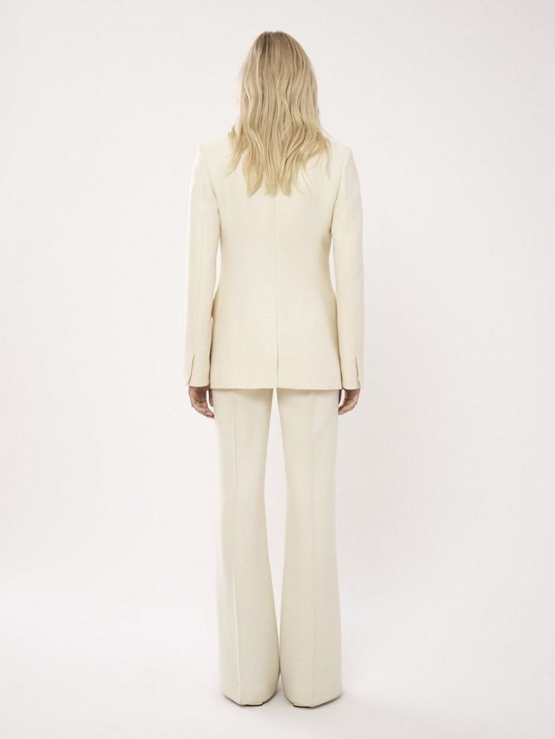 Garnitur Chloe Two-button Tailored Białe | CHE-SR14027