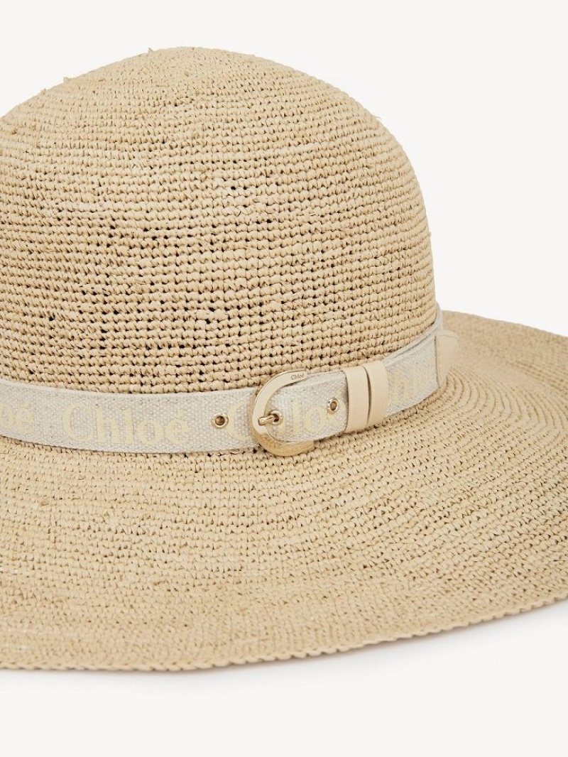 Kapelusz Chloe X Borsalino Woody Beżowe | CHE-SR14496