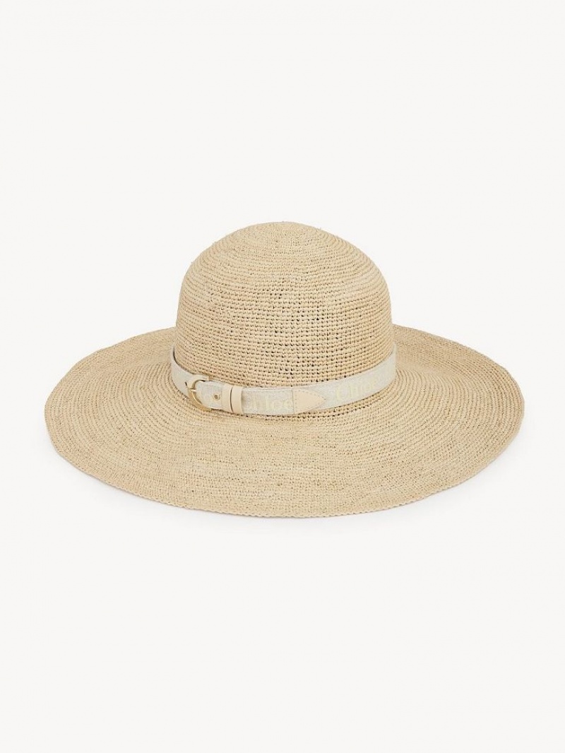 Kapelusz Chloe X Borsalino Woody Beżowe | CHE-SR14496