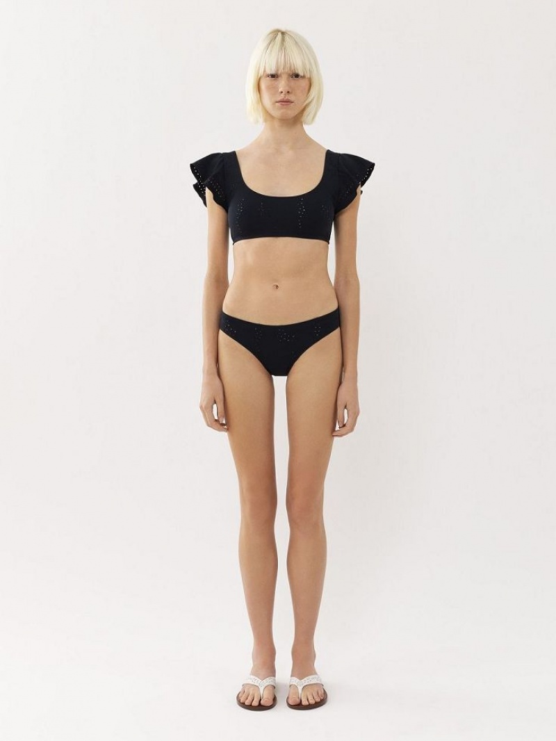 Kostium Plażowy Chloe X Eres Palau Bikini Bottom Granatowe | CHE-SR14127