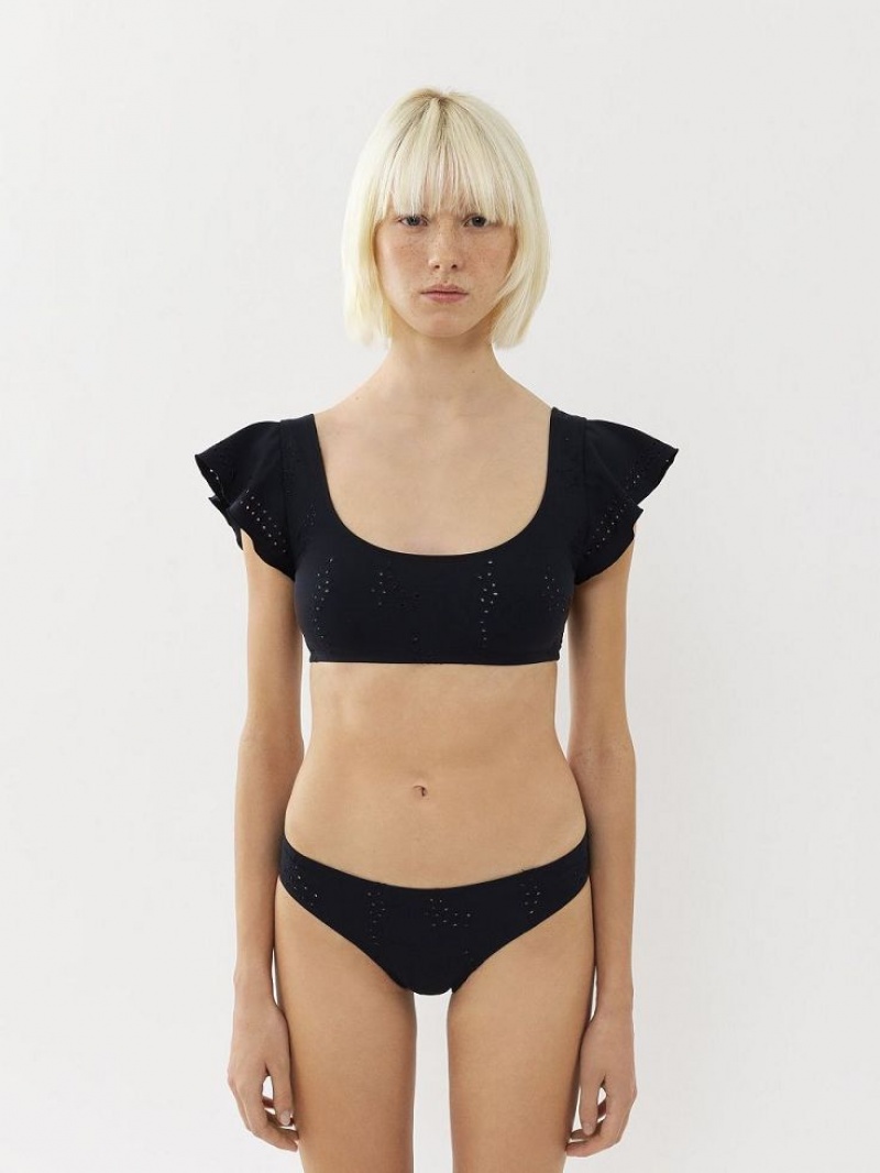 Kostium Plażowy Chloe X Eres Palau Bikini Bottom Granatowe | CHE-SR14127