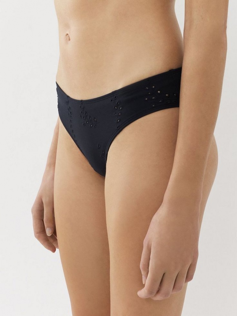 Kostium Plażowy Chloe X Eres Palau Bikini Bottom Granatowe | CHE-SR14127