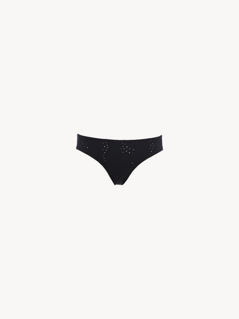 Kostium Plażowy Chloe X Eres Palau Bikini Bottom Granatowe | CHE-SR14127