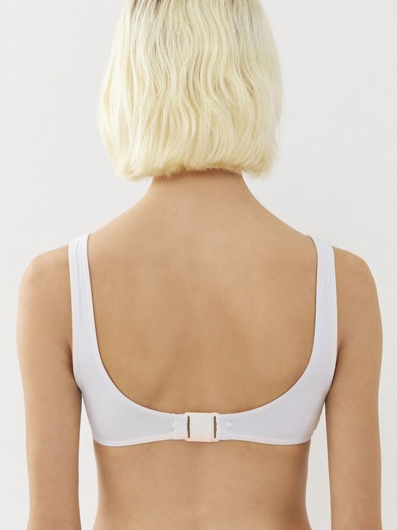 Kostium Plażowy Chloe X Eres Papeete Triangle Białe | CHE-SR14125
