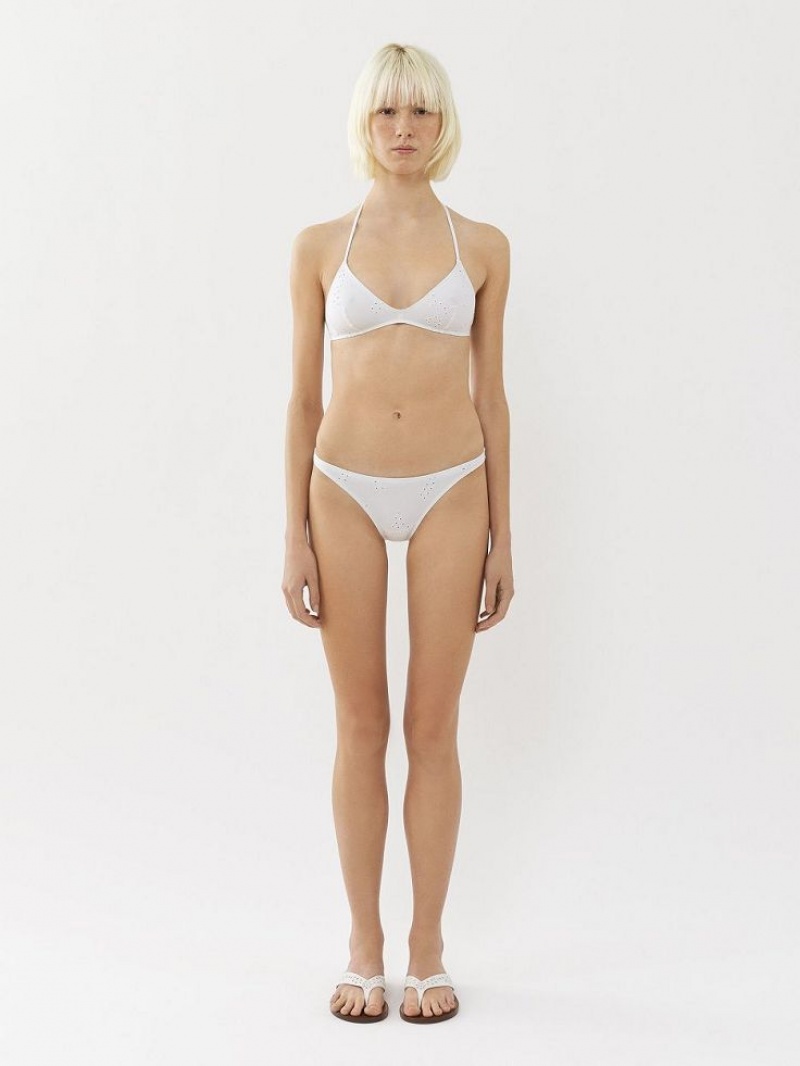 Kostium Plażowy Chloe X Eres Papuasia Triangle Białe | CHE-SR14122