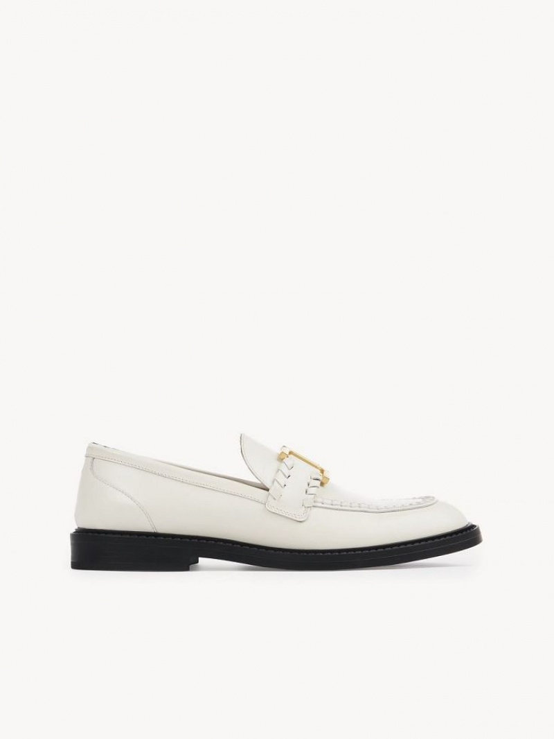 Loafer Chloe Marcie Białe | CHE-SR14250