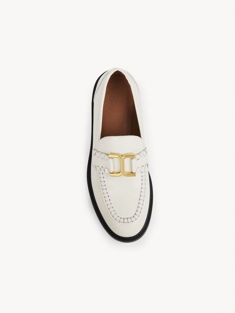 Loafer Chloe Marcie Białe | CHE-SR14250