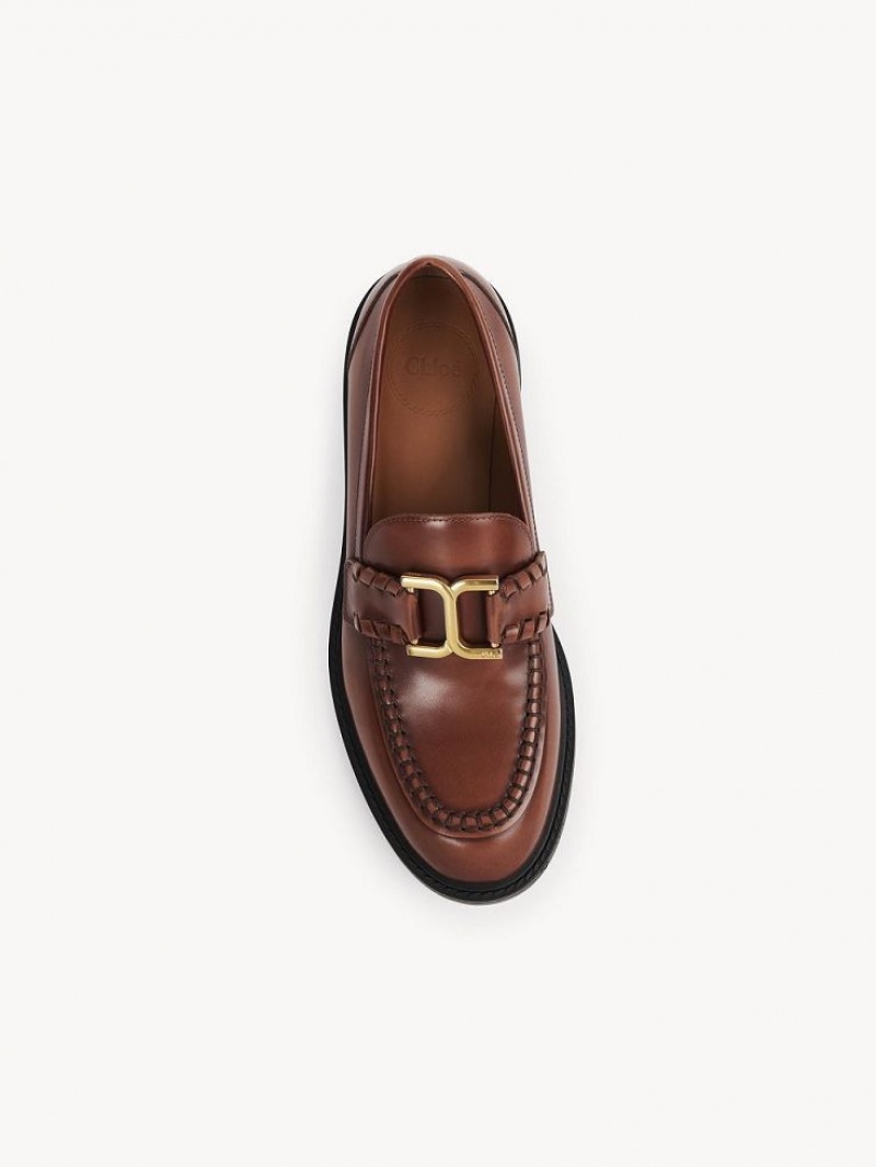 Loafer Chloe Marcie Brązowe | CHE-SR14249