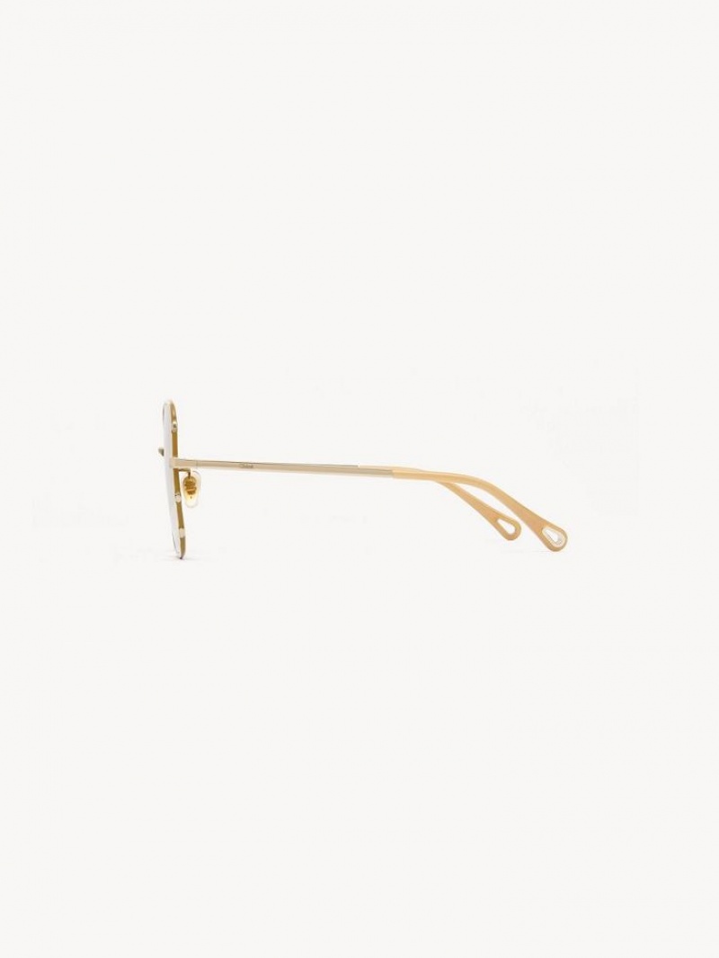 Okulary Przeciwsłoneczne Chloe Celeste Złote | CHE-SR14527