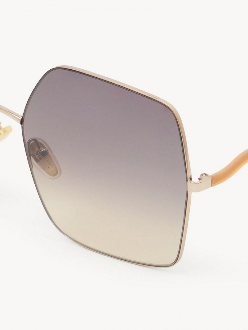 Okulary Przeciwsłoneczne Chloe Noore Brązowe | CHE-SR14538