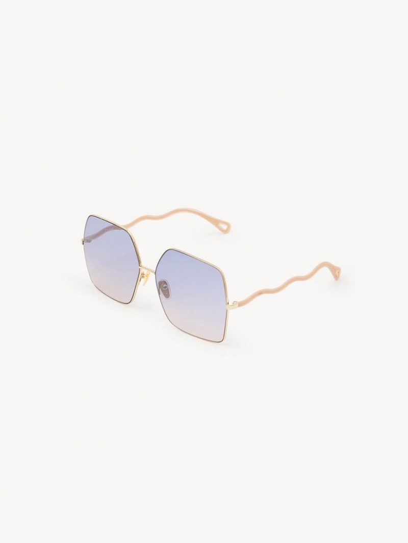 Okulary Przeciwsłoneczne Chloe Noore Fioletowe | CHE-SR14537