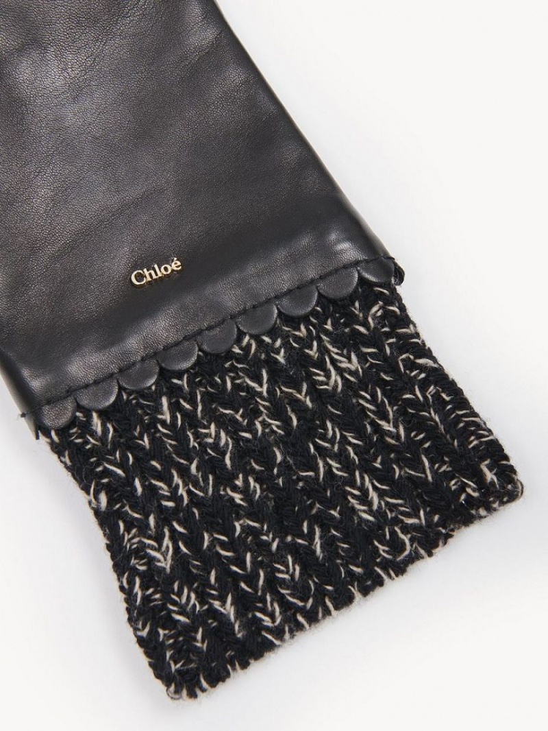 Rękawiczki Chloe Jamie Czarne | CHE-SR14484