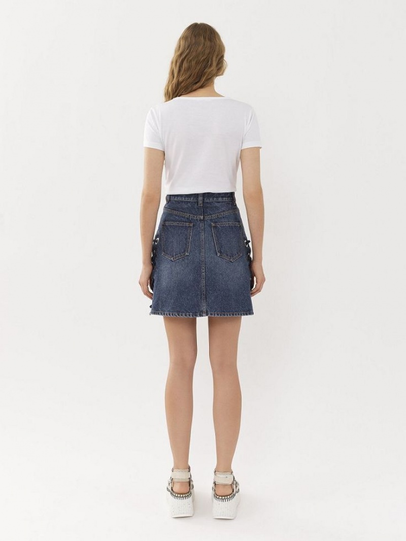 Spódnice Chloe Mini Niebieskie | CHE-SR14084