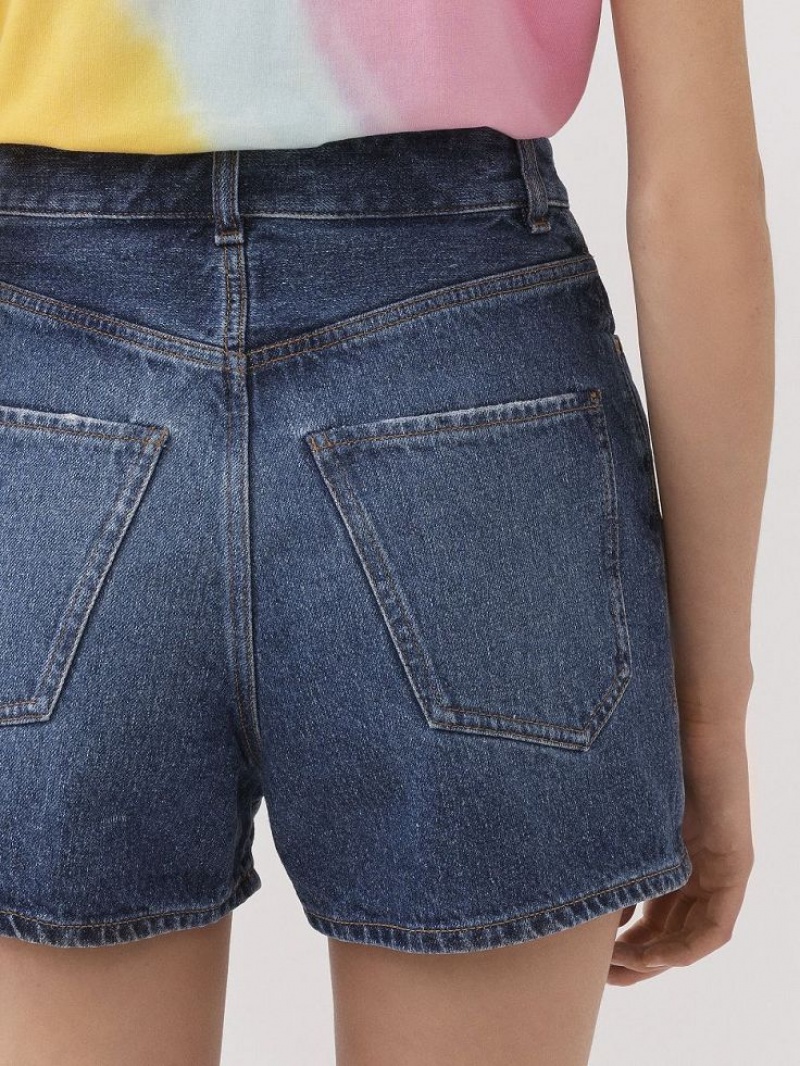Spodenki Chloe Dukuno Denim Niebieskie | CHE-SR13979