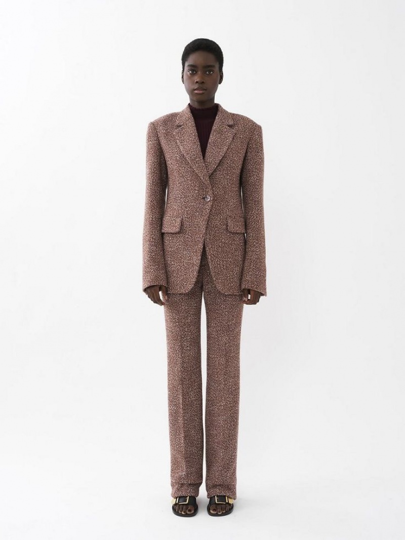 Spodnie Chloe Slim Flared Kolorowe | CHE-SR14004