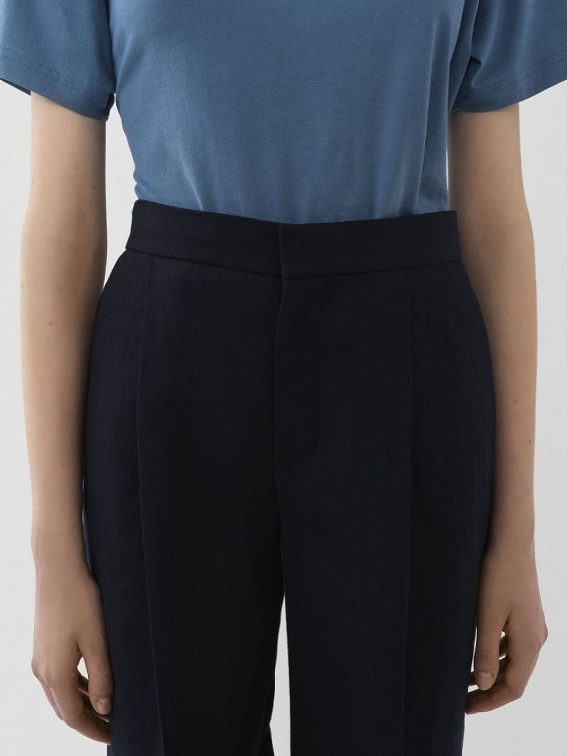 Spodnie Chloe Szerokie-leg Niebieskie | CHE-SR14002