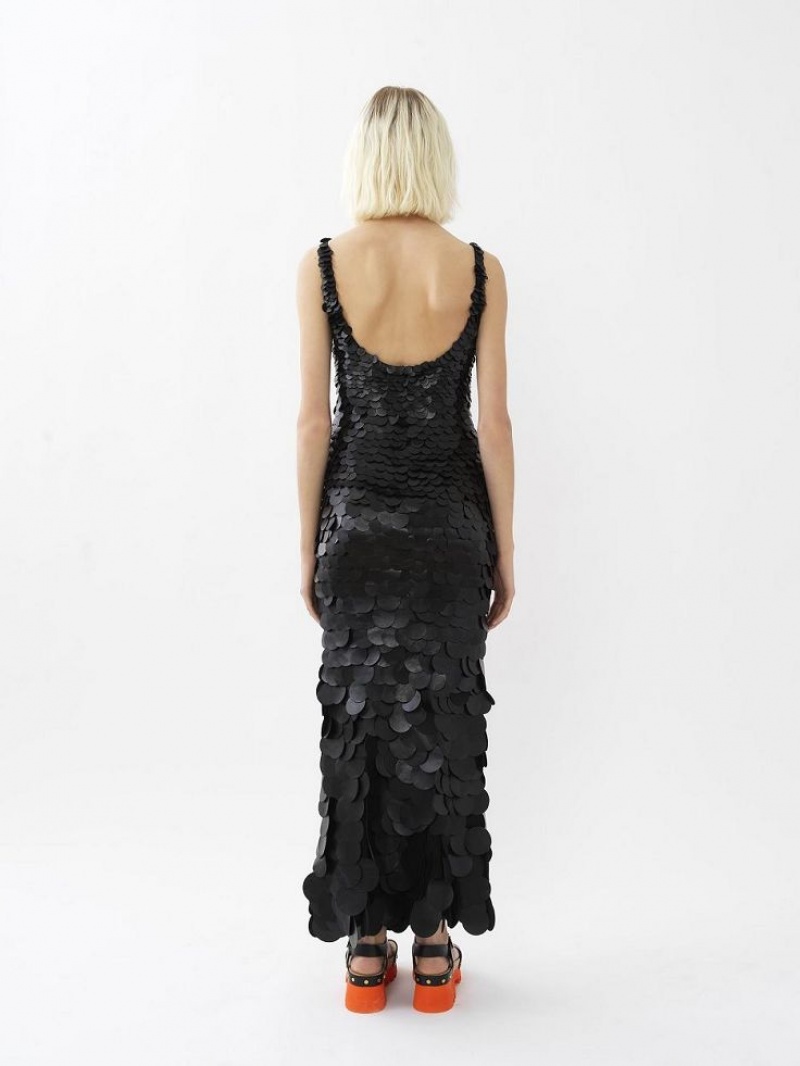 Sukienka Chloe Long Tank Czarne | CHE-SR13828