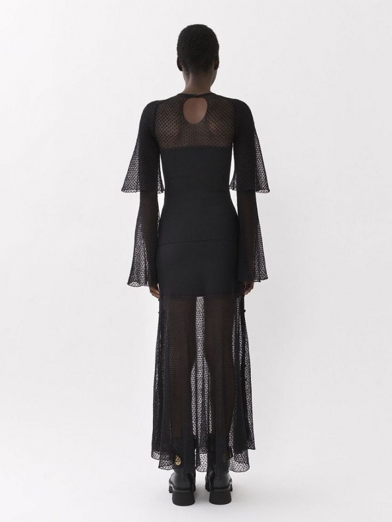 Swetry Chloe Fitted Czarne | CHE-SR13872
