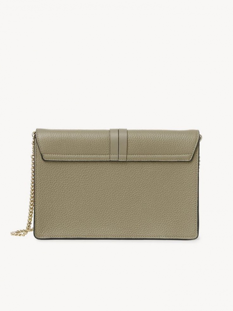 Torba Crossbody Chloe Alphabet Clutch Zielone | CHE-SR13481
