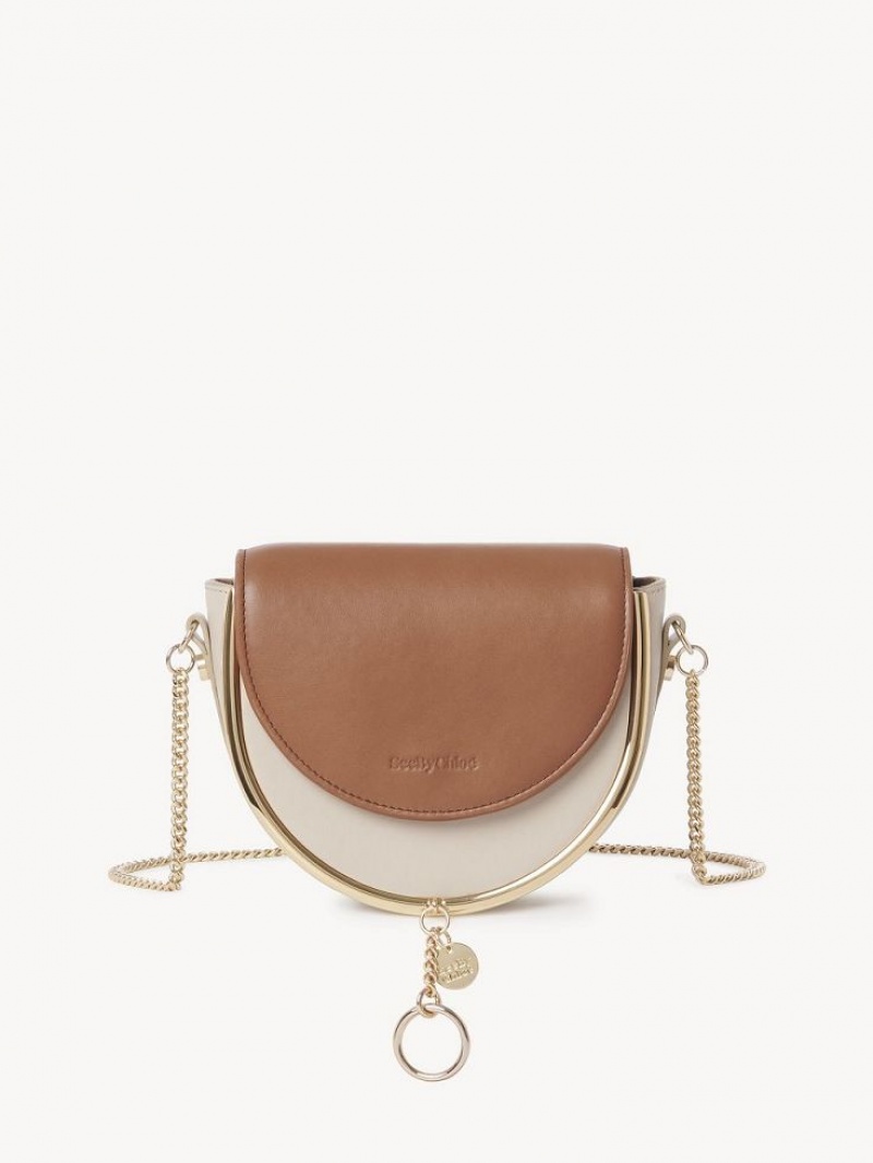 Torba Crossbody Chloe Mara Evening Beżowe | CHE-SR14717