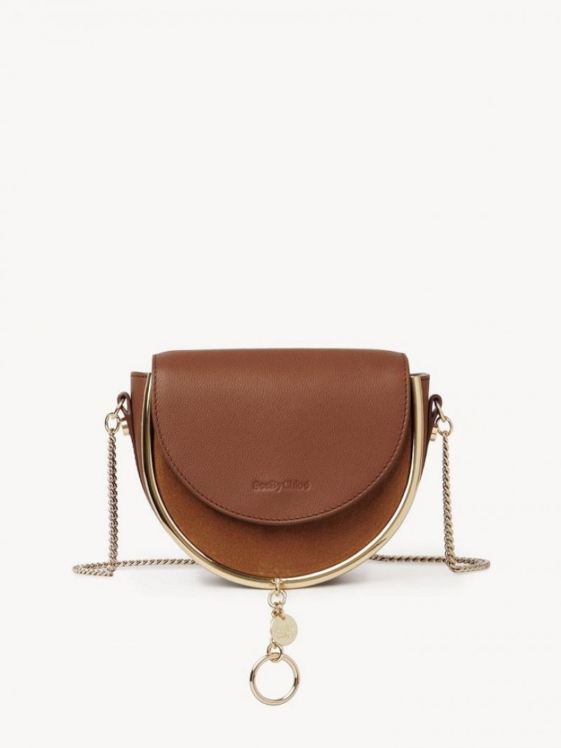 Torba Crossbody Chloe Mara Evening Brązowe | CHE-SR14713