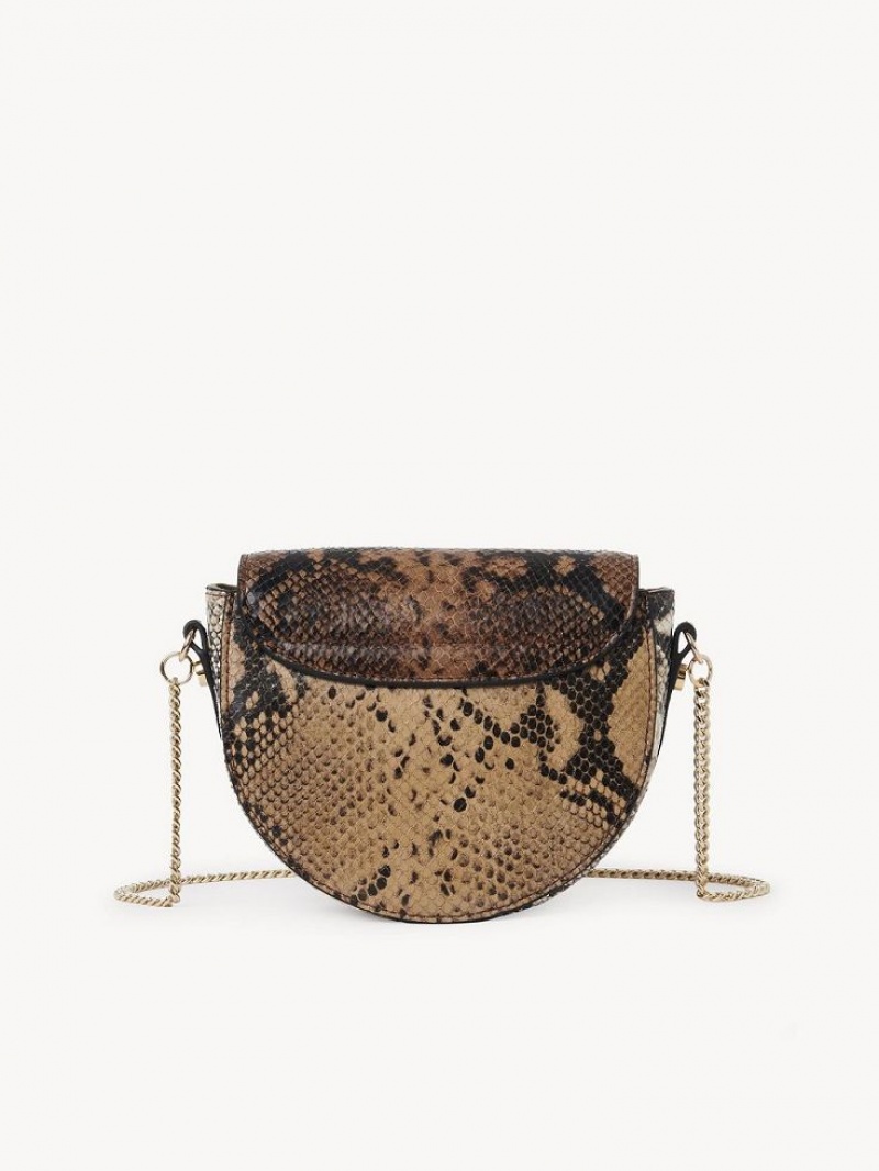 Torba Crossbody Chloe Mara Evening Brązowe | CHE-SR14715
