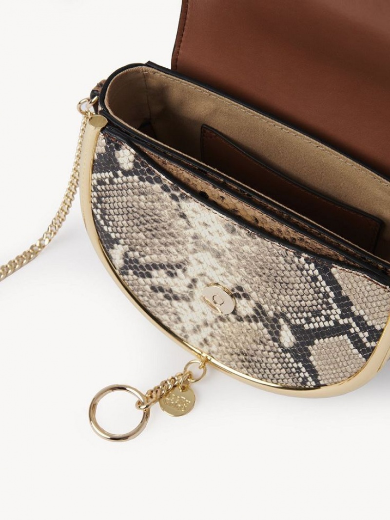 Torba Crossbody Chloe Mara Evening Brązowe | CHE-SR14715