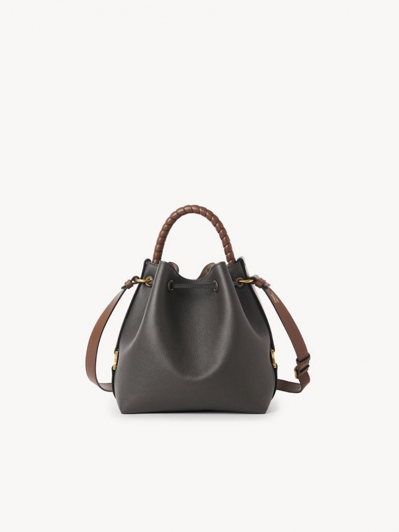 Torba Crossbody Chloe Marcie Bucket Szare | CHE-SR13460