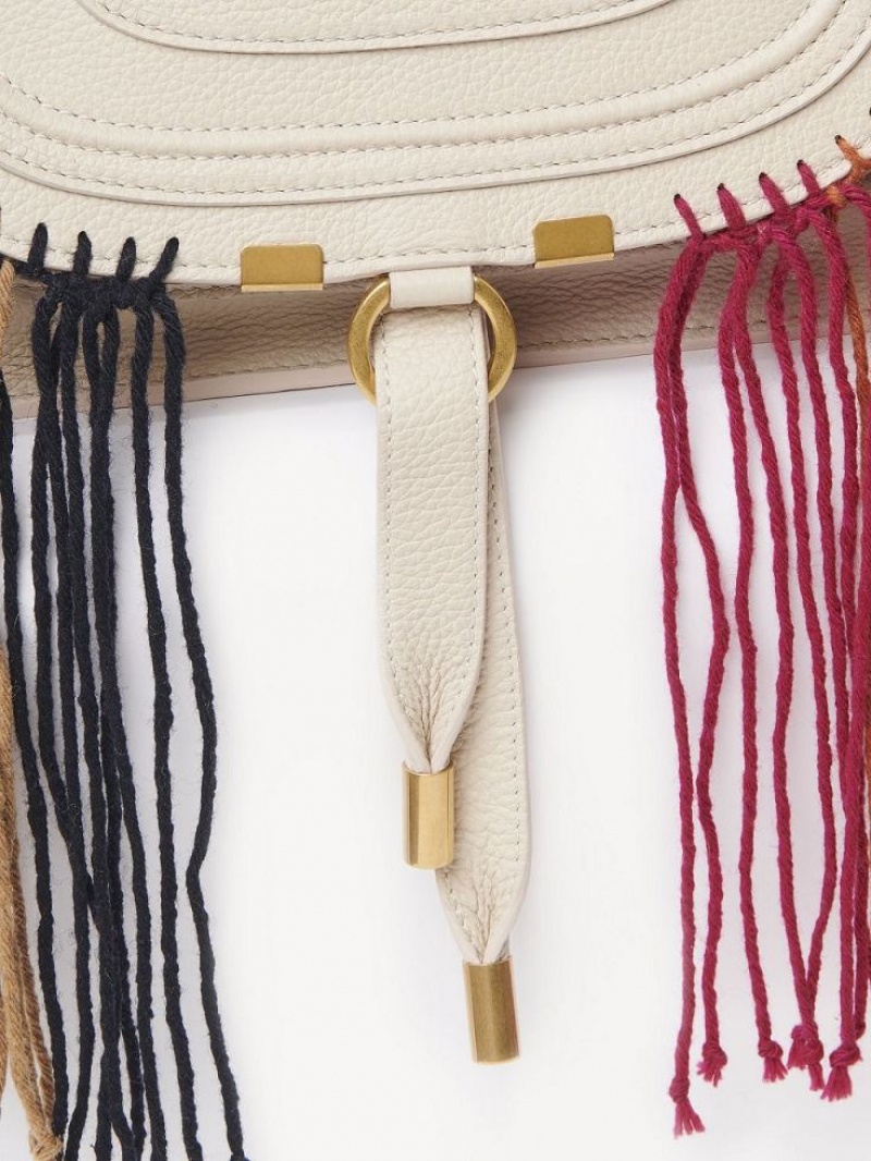 Torba Crossbody Chloe Marcie Small Double Carry Beżowe | CHE-SR13473