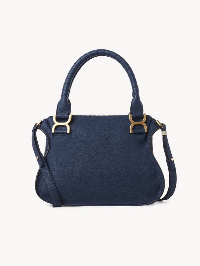 Torba Crossbody Chloe Marcie Small Double Carry Granatowe | CHE-SR13484
