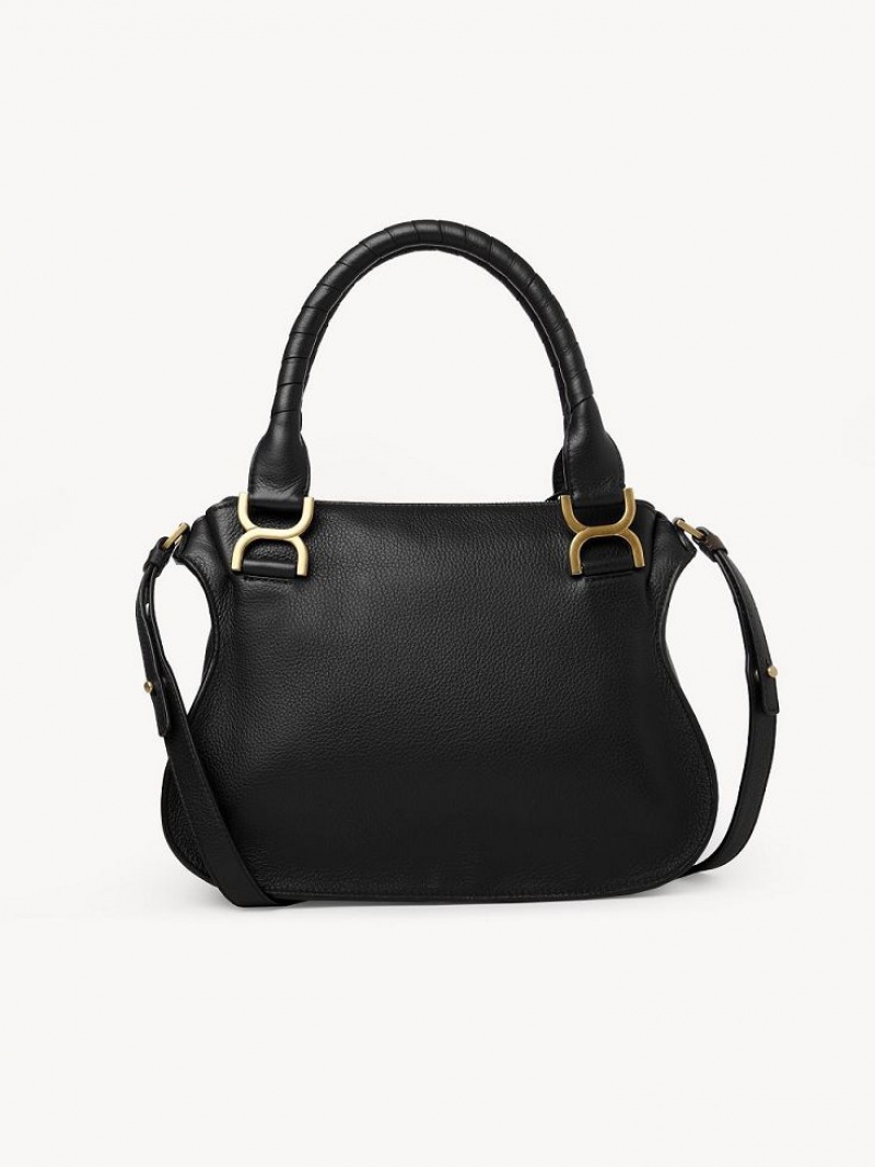 Torba Crossbody Chloe Marcie Small Double Carry Czarne | CHE-SR13489